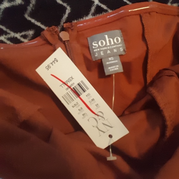 NWT Chiffon Tube Top - Picture 3 of 3